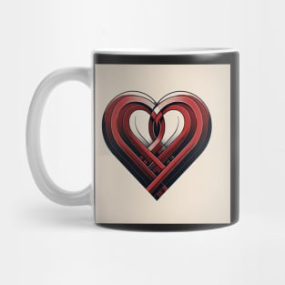 Infinite Amour: The Endless Heart Mug